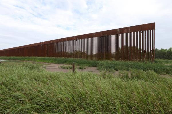 One of Trump's biggest campaign promises was to build a wall along the US-Mexico border and his administration co<em></em>nstructed a<em></em>bout 450 miles of border barriers between 2017 and January 2021. 