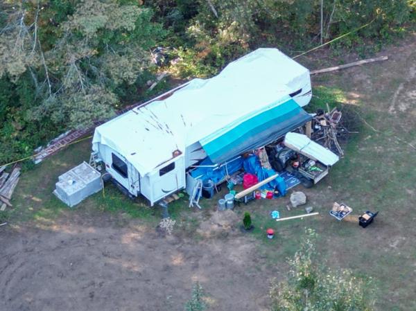 The trailer Charlotte was found in. 