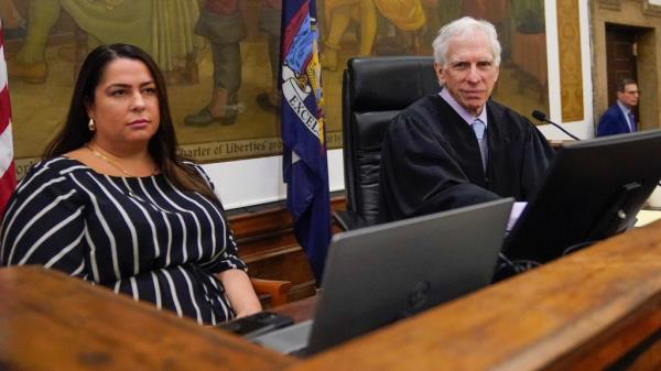 Engoron reminded Trump's team that there isn't a jury for the trial.