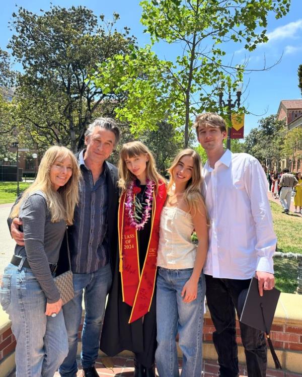 They share three adult children.